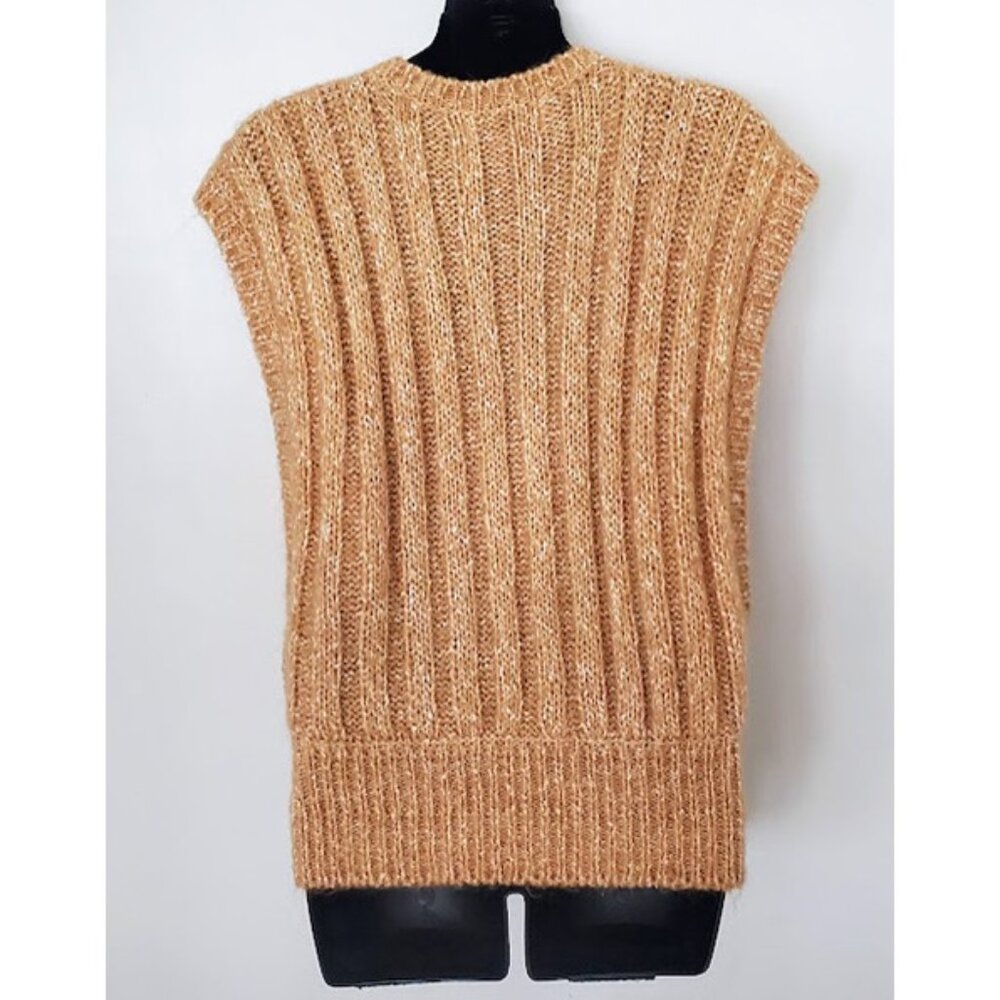 Vintage Christian Dior Cable Knit Wrap Sweater Vest Layer Sz M Old Money Preppy - Picture 4 of 11